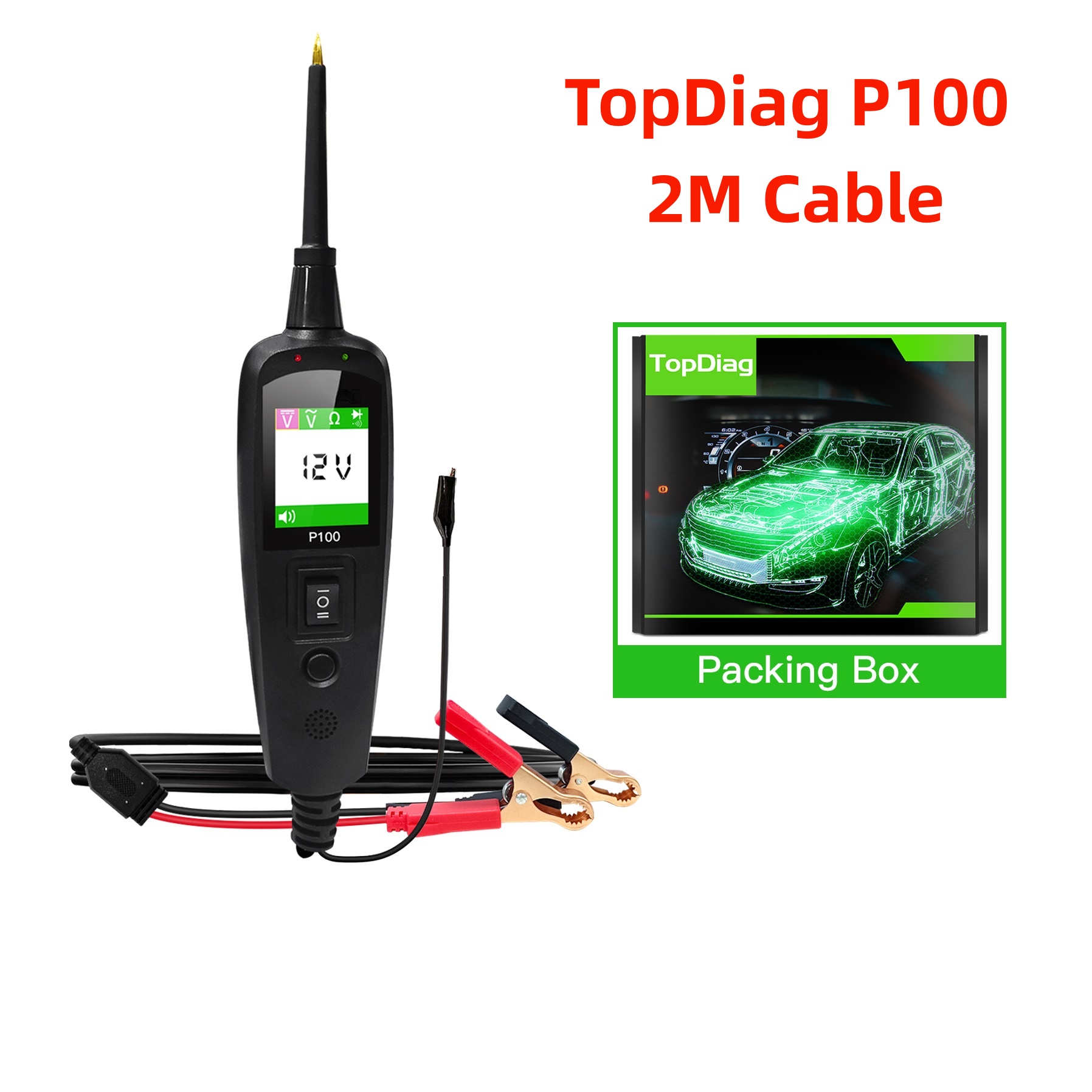 Power Tools In Automotive - Testeur de circuit électrique automobile TopDiag