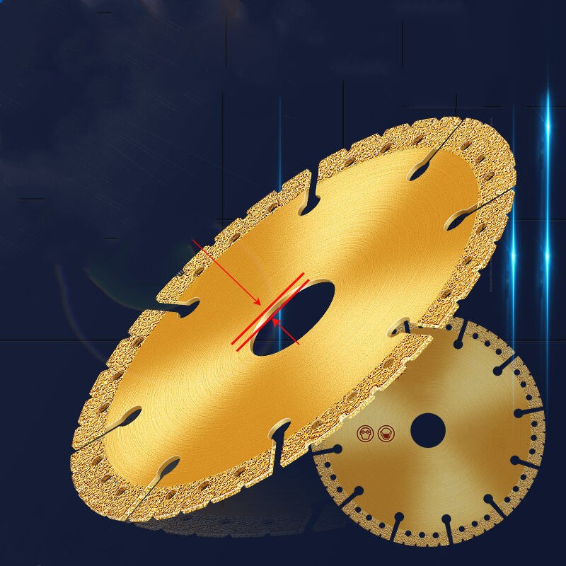 Power Tools Yellow - Lame de scie jaune diamant brasé