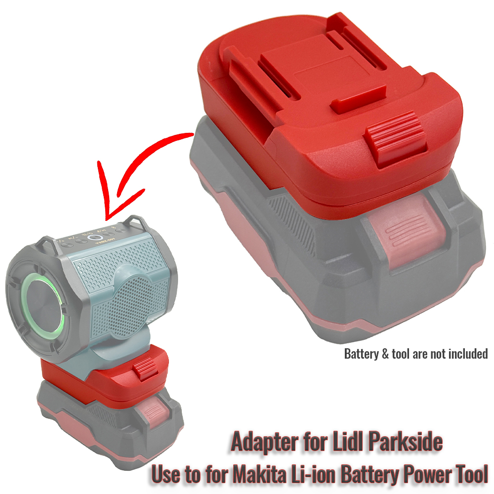 Power Tools Battery Adapter - Adaptateur de batterie pour Lidl Parkside