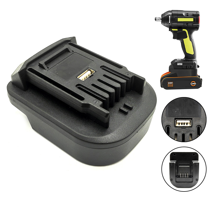 Power Tools Green - Adaptateur de batterie convertisseur pour Worx