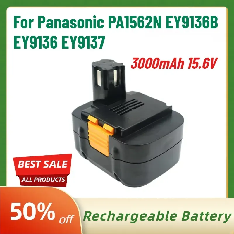 Power Tools Panasonic - Batterie de remplacement 3000mAh 15.6V pour