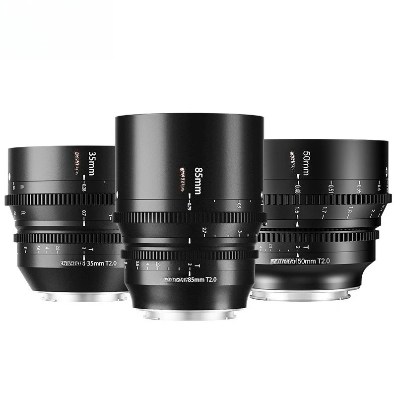 Objectif cinéma 35/50/85 mm T2 - Power Tools Panasonic avis et prix