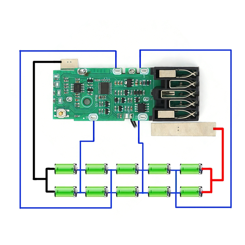 Carte de protection de batteri - Power Tools Green avis et prix