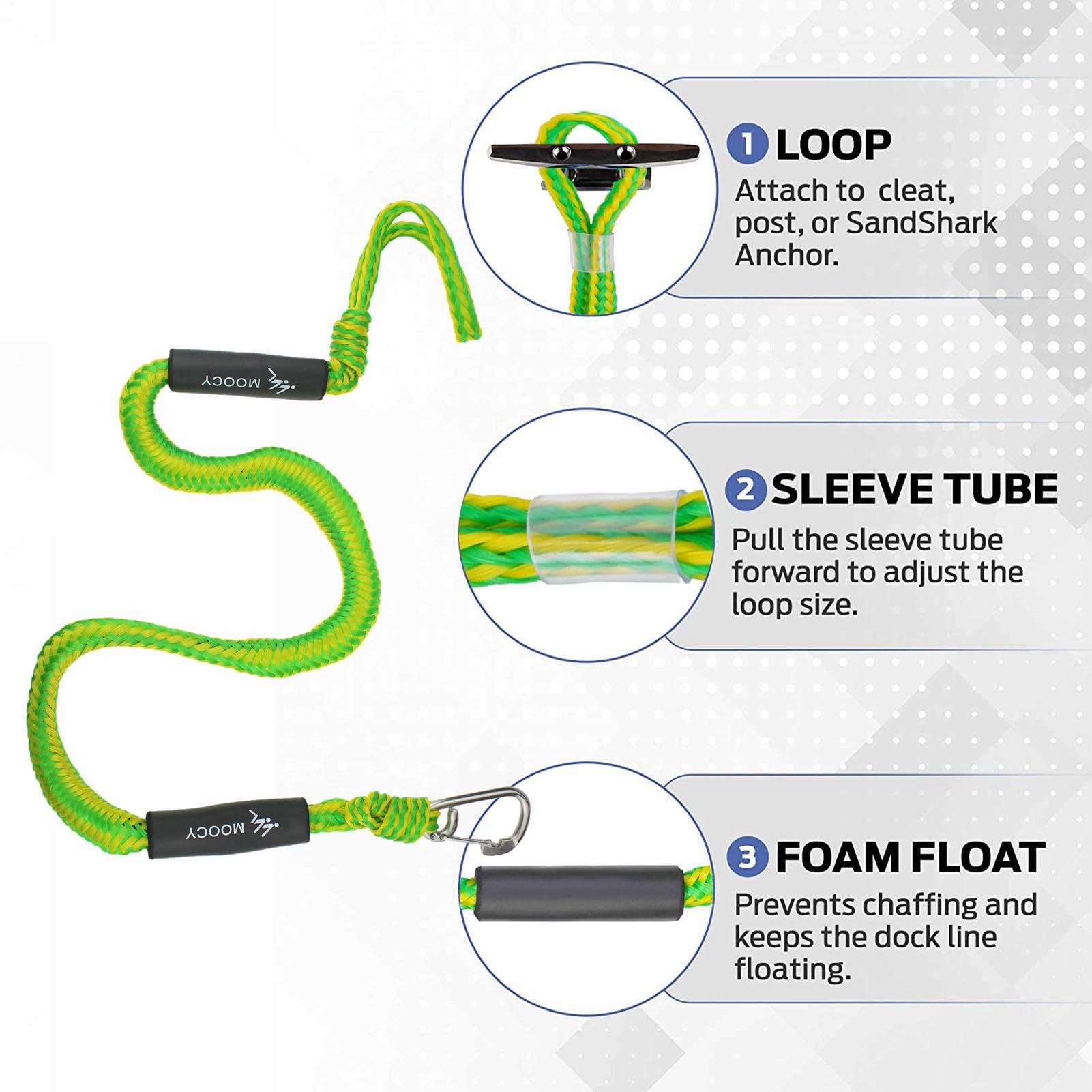 Cordons d'amarrage pour bateau - Power Tools Green avis et prix