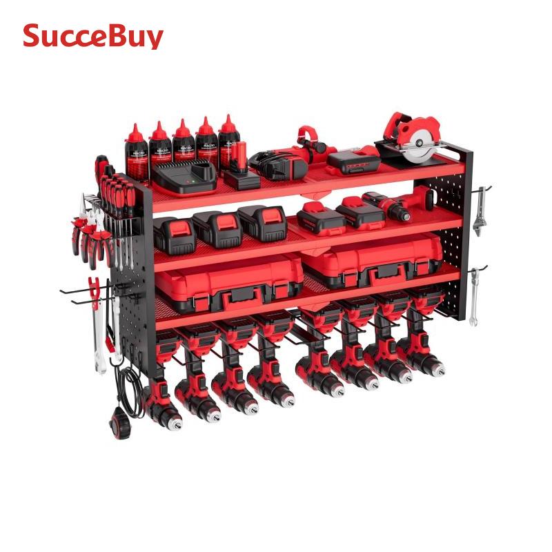 SucceBuy Support mural 4 nivea - Power Tools Rack avis et prix
