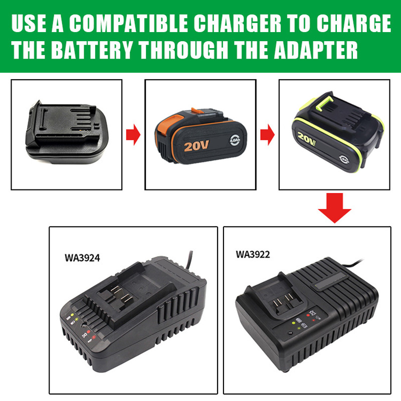Adaptateur de batterie convert - Power Tools Green avis et prix