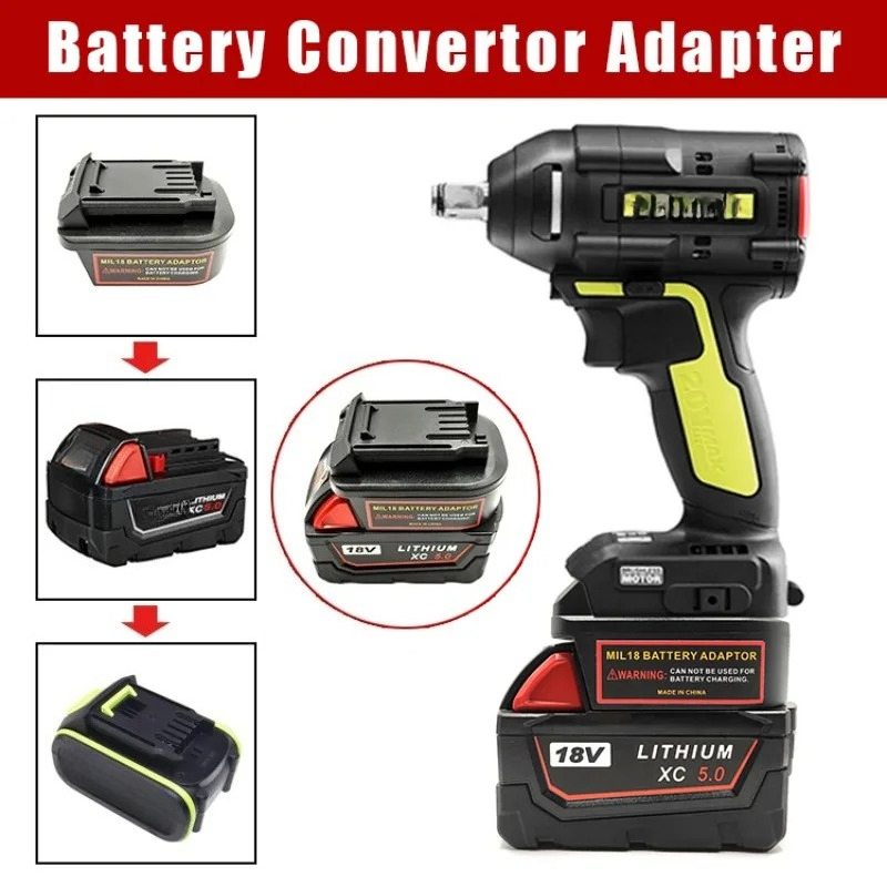 Convertisseur adaptateur de ba - Power Tools Green avis et prix